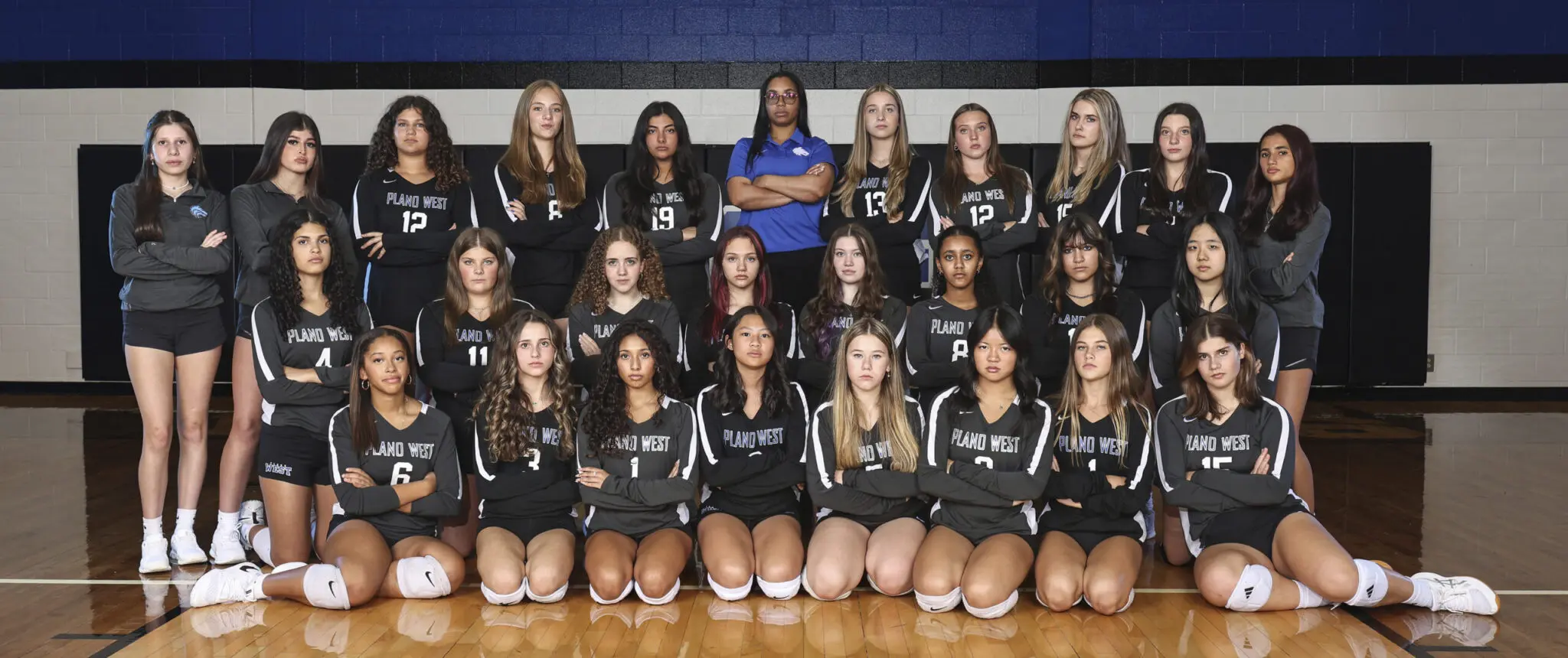 2026 Plano West Freshman Volleyball teams
